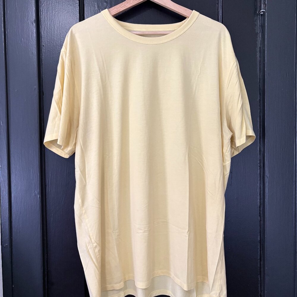 👕🍋 Men's Lululemon The Fundamental T-Shirt Yellow XXL
